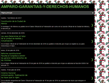 Tablet Screenshot of amparo-garantias-y-derechos-humanos.coedi.edu.mx